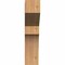 Ekena Millwork Mediterranean Rough Sawn Corbel, Western Red Cedar, 4"W x 10"D x 18"H COR04X10X18MED00RWR - alternate 4